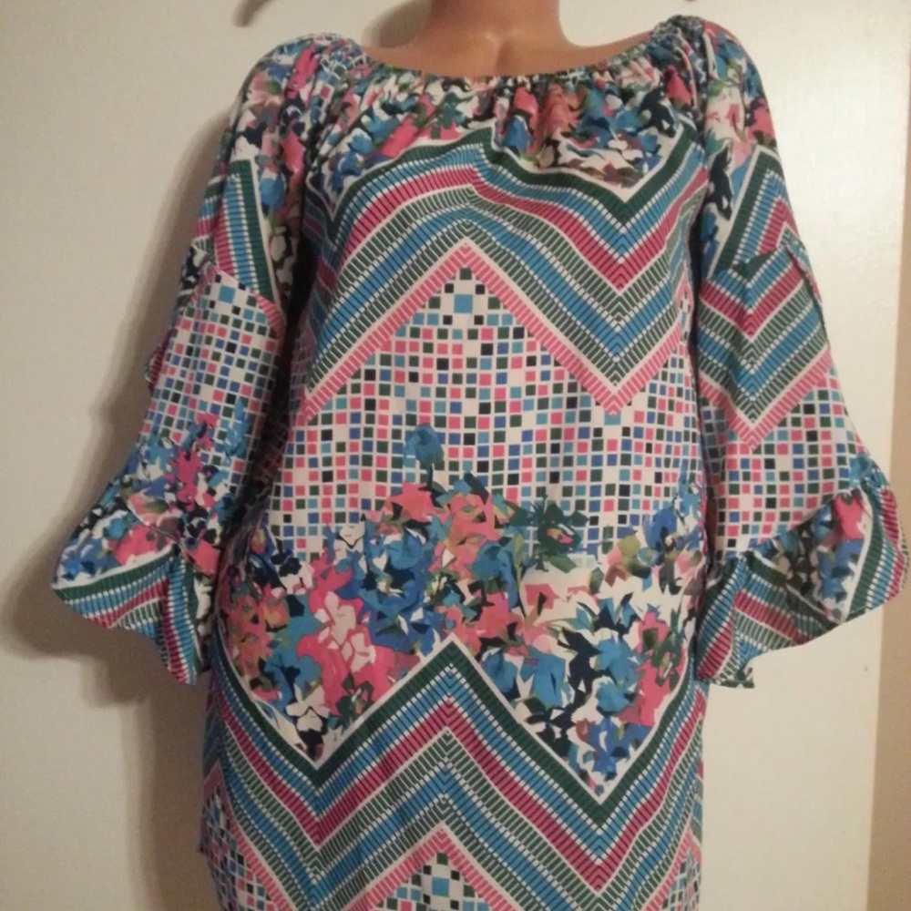 NWOT Karlie Multicolor Women's Dress Size Small